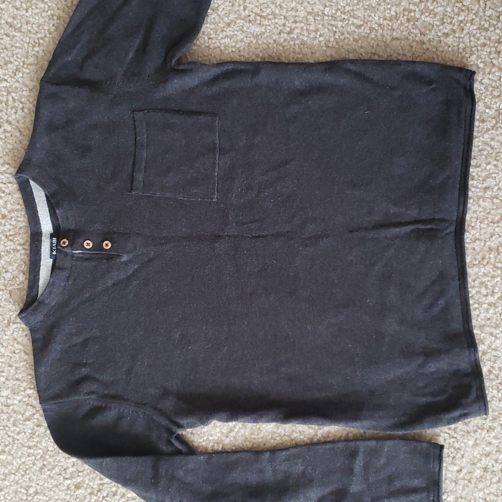 Boy knitwear shirt grey